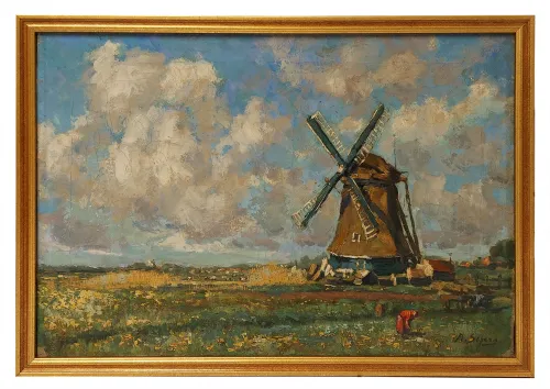 Schilderijen van de Belgische kunstschilder Adrien Segers